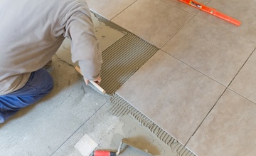 pose de carrelage extérieur Labenne